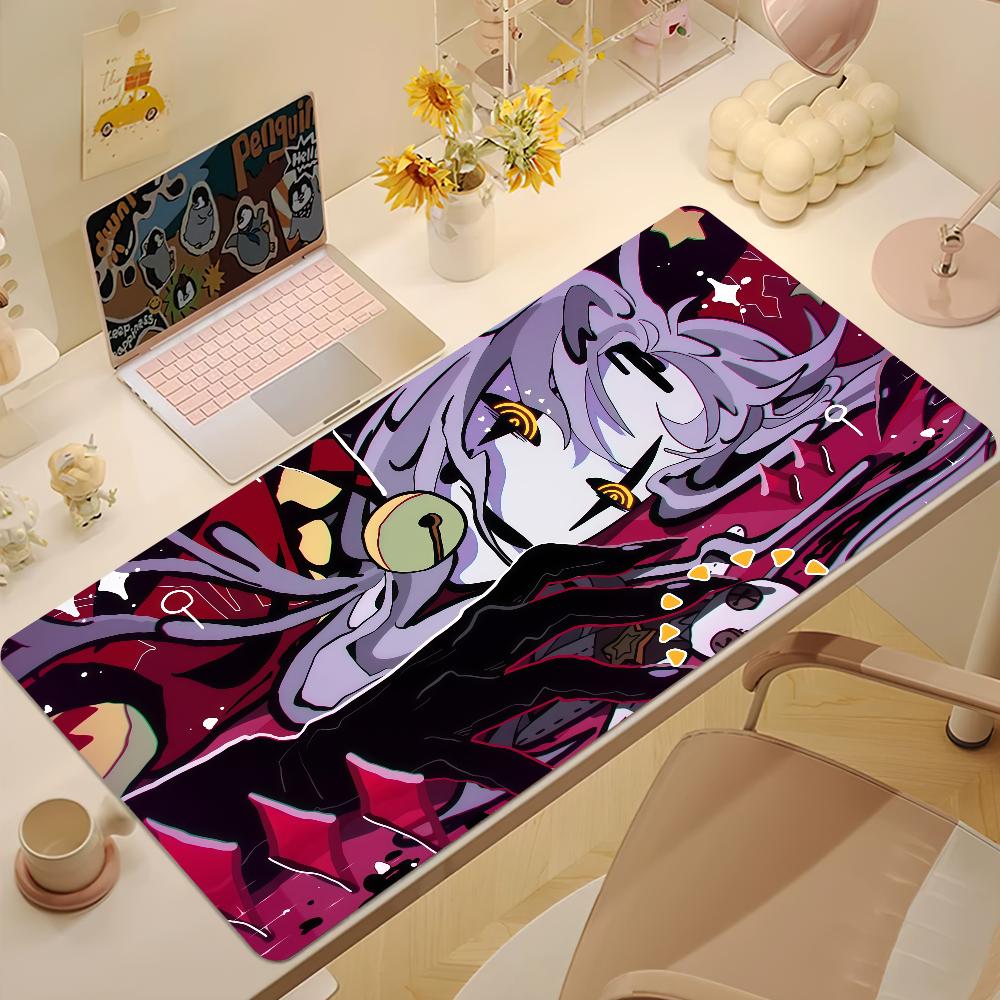 Game The FFreak CCircus Pierrot Mouse Pad Large NonSlip Lockedge Desktop Computer Desk Mat Keyboard Mousepad Office Student