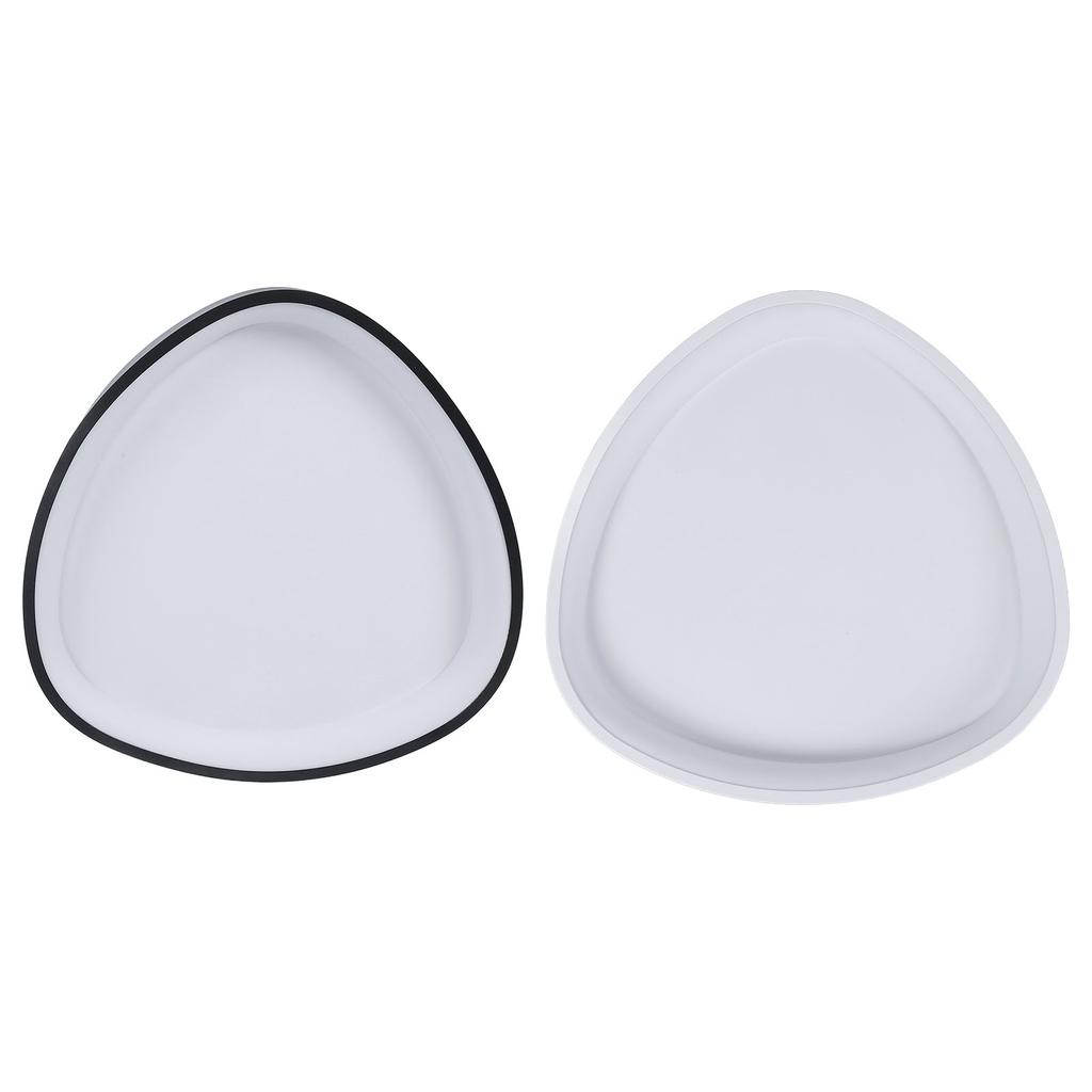 Flush Mount LED Ceiling Light Minimalist 3 Color Temperature Dimmable APP Control Oval Triangle LED 