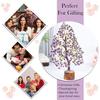 Crocon Amethyst & Citrine Gemstone Tree Feng Shui Figurine Money Bonsai Good Luck Chakra Balancing Reiki Healing Crystals Decoration  10-12