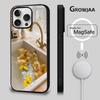 Gelbe Ente Niedliche Handyhülle Für iPhone 16e,16,15,14,13,12,11,Plus,Pro,Max,Mini Magsafe Magnetisches Kabelloses Laden