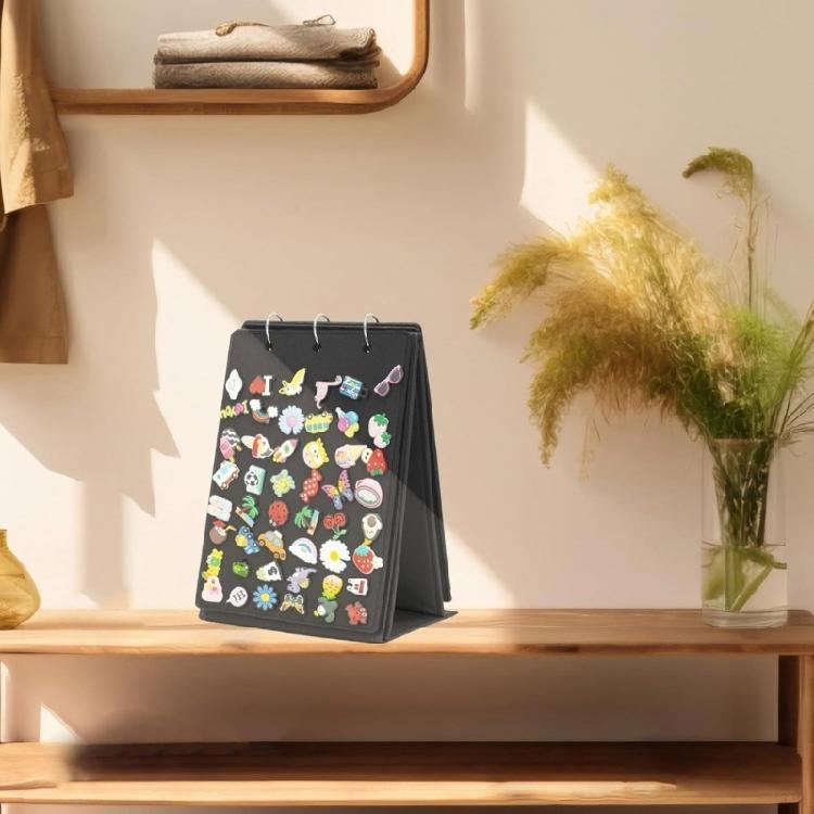 Portable Sturdy Felt Jewelry Books Organizers for Earrings Necklaces Rings with Large Capacity Home Organization