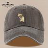 pc Fun Cat Prank Expression Print Baseball Cap Lightweight Comfortable Breathable Stylish Cute Black PAPA Truck Driver Retro Da