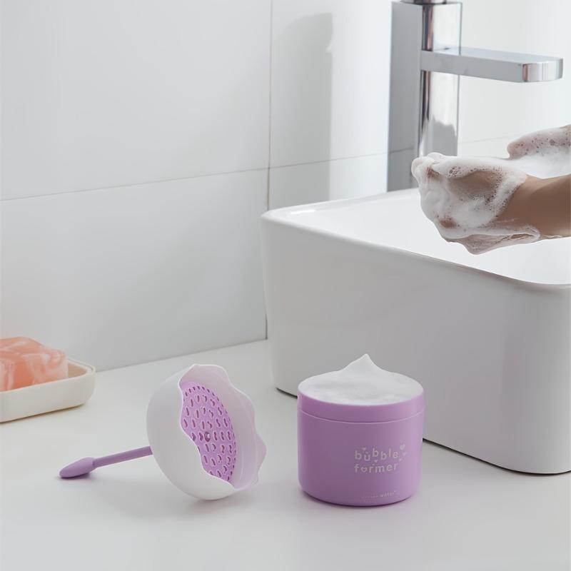 1 pezzo detergente viso, schiumogeno, shampoo, schiumogeno, flacone bolle, tazza bolle, artefatto schiuma viso, schiuma per fare le bolle