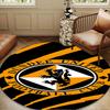 1PC Rug Dundee United Crest Round Mat Home Decor, Chair Rug For livingroom,Bedroom, Doormat Home Decor Birthday Gift Christmas Gifts