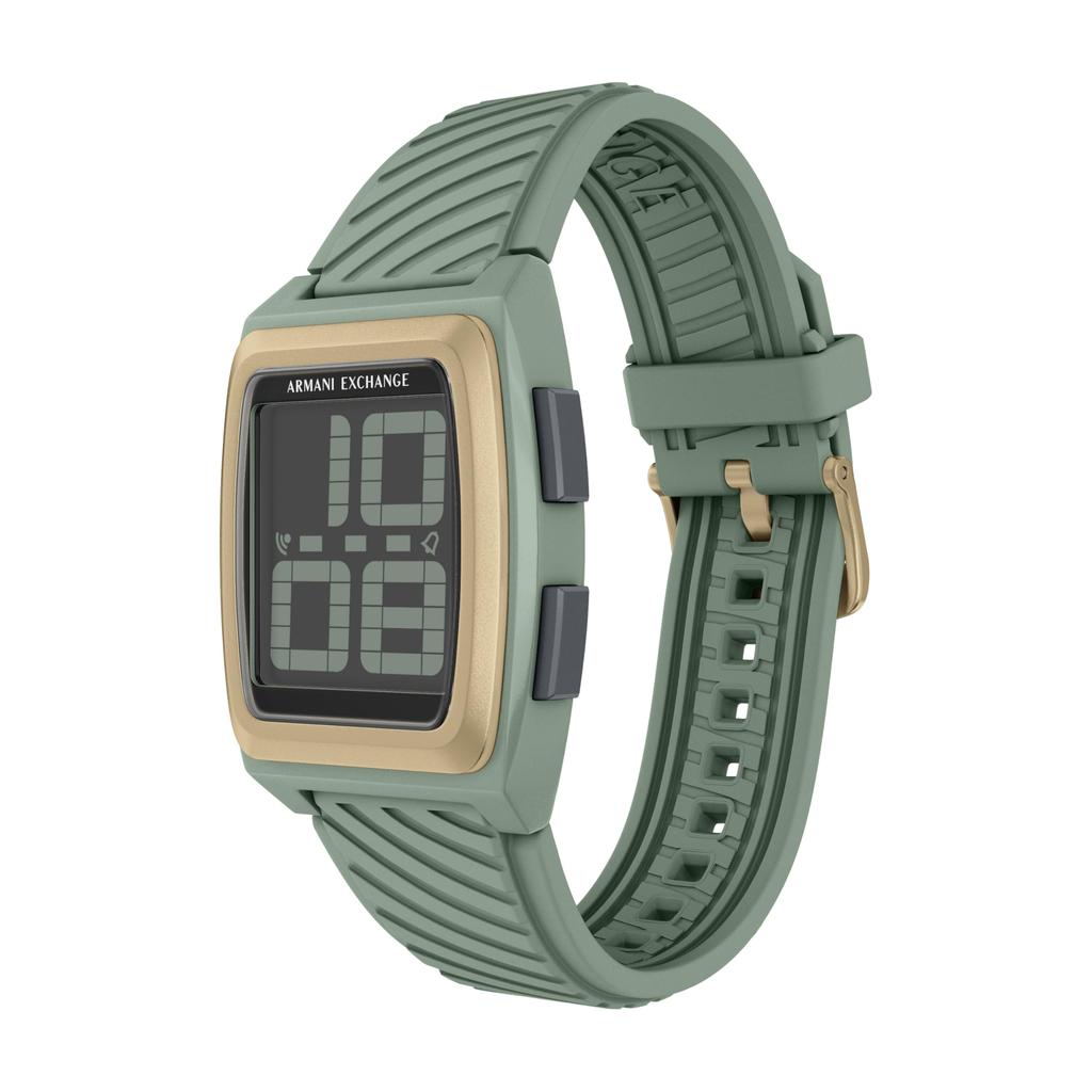 Armani Exchange Men's Digital Silicone Watch AX2969