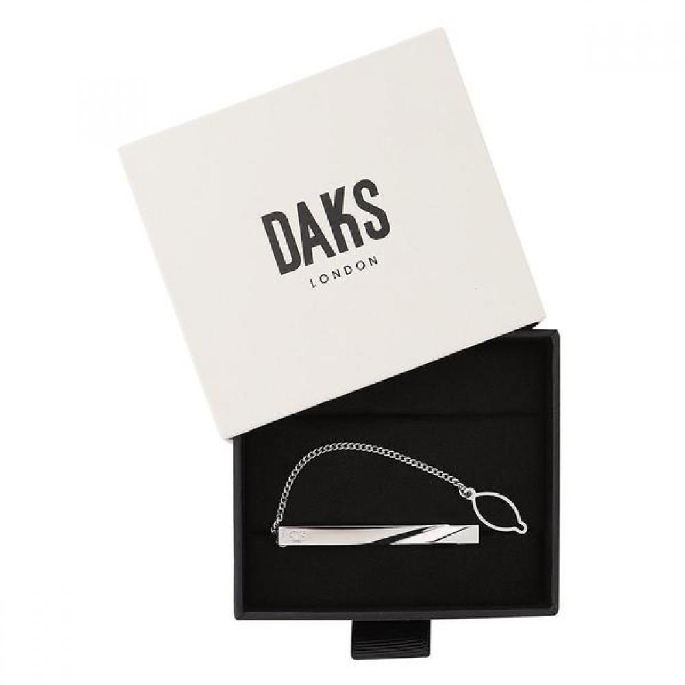 DakS Men S Diagonal Cutting Point Tie Pin dmf1actp136S1