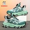 Babudou Children's Shoes, Boys' sneakers2026New Autumn Collection: Breathable Mesh Sneakers with Double-layer Mesh for Children, Featuring a Non-slip