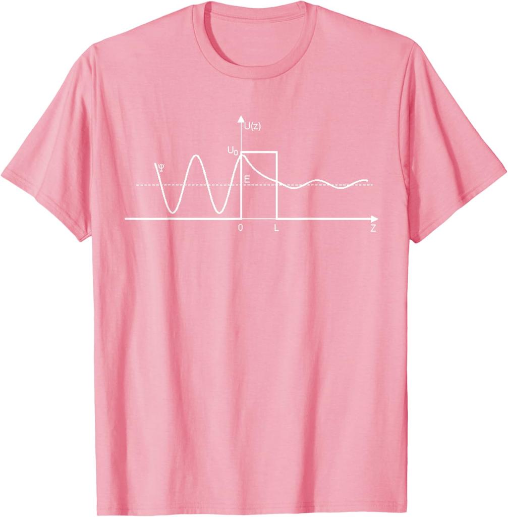 Quantum Tunneling Effect Cool Quantum Physics Result Tshirt Cotton Casual Graphic T Shirts Vintage Clothes Tops