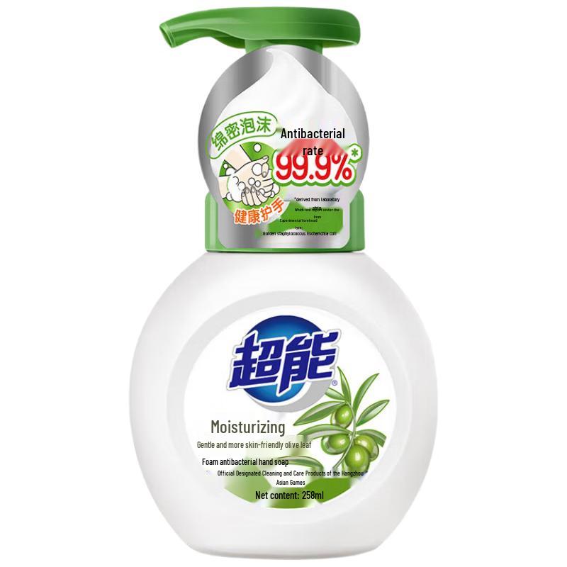 

Chao Neng Olive Leaf Scent Foam Antibacterial Hand Soap