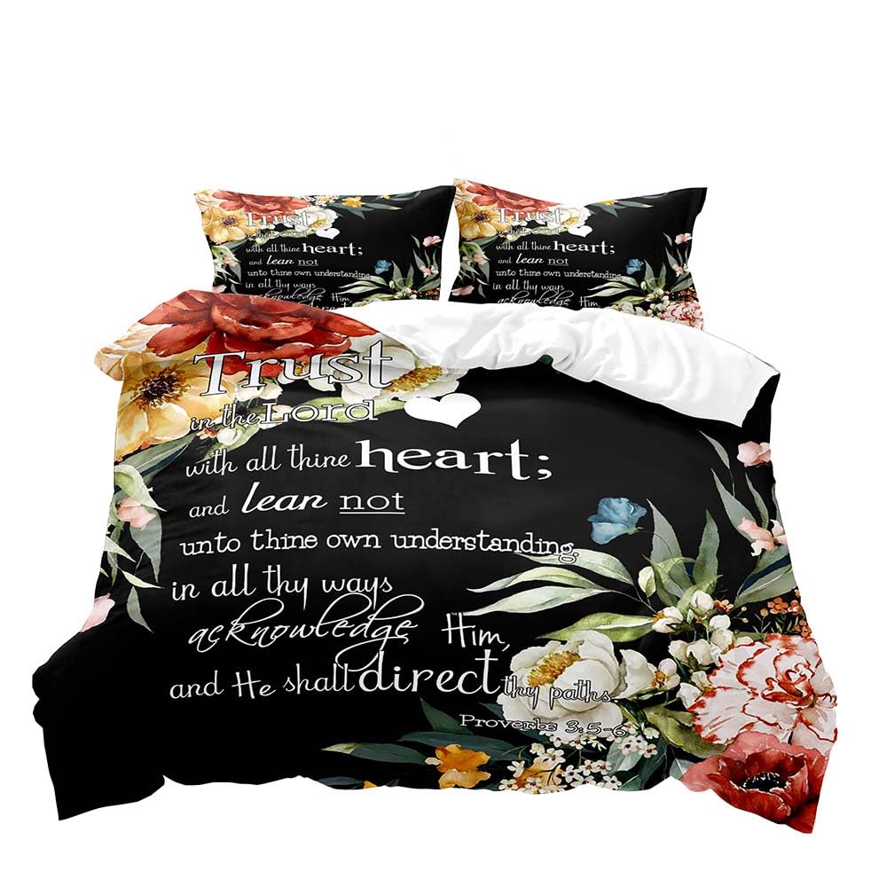 Boho Floral Soft Duvet Cover Set Young Girls Women Rom Quen Beding Set Vintage Buterfly Botanical Blosom Flower Warm Comforter Comfortable Quilt Cover