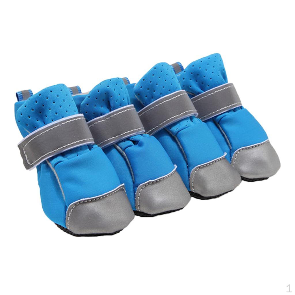 4 Pcs Breathable Boots Puppy Outdoor Warm Anti