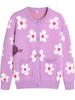 European-Size Parent-Child Jacquard Christmas Sweater Pullover for Autumn and Winter