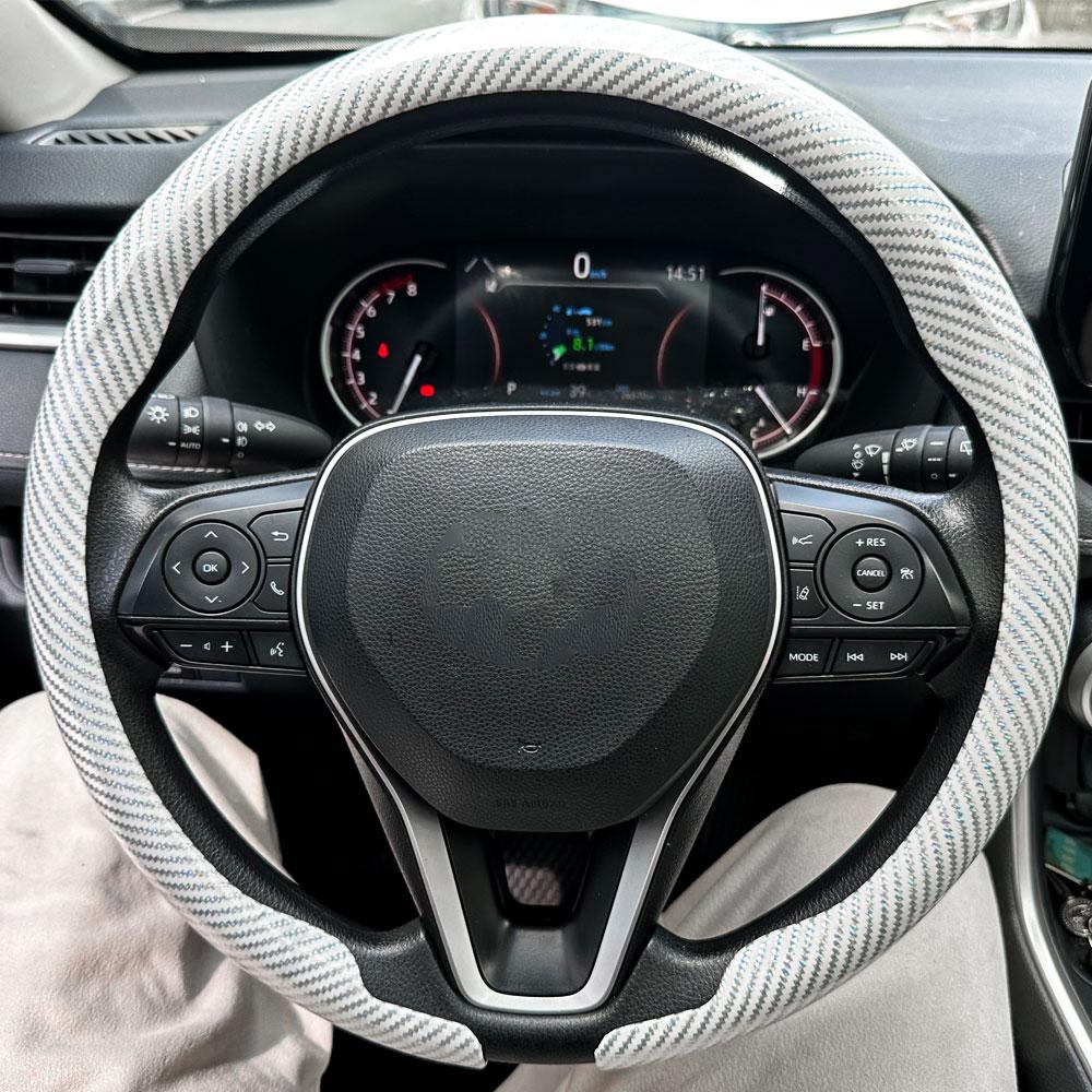 

For Land Rover Discovery Range Rover Evpque Defender 3 4 Velar Freelander Sport Decoration Car Steering wheel cover Accessories