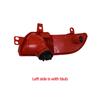 For Peugeot 206 207 rear bumper fog light reflector rear bumper light