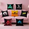 CSGO team logo meme Spirit Falcon Cushion Cover Pillow Case Soft Friendly Fabric  Concealed Zipper