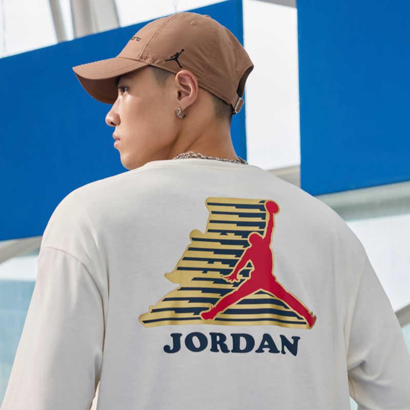 Jordan T Shirt Men's Light Ivory White HM4901-110