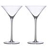 Cocktail Glasses, Martini Glasses, Set of 2, 145ml, Crystal, for Home and Commercial Use, Thin