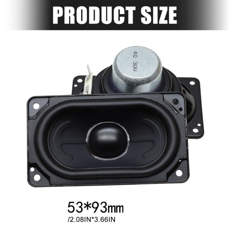 Powerful 30W 4Ohm Bass Speaker for Flip 7 Portable Bluetooth-compatible Speakers With Deep 20 Cores Low Frequency Response