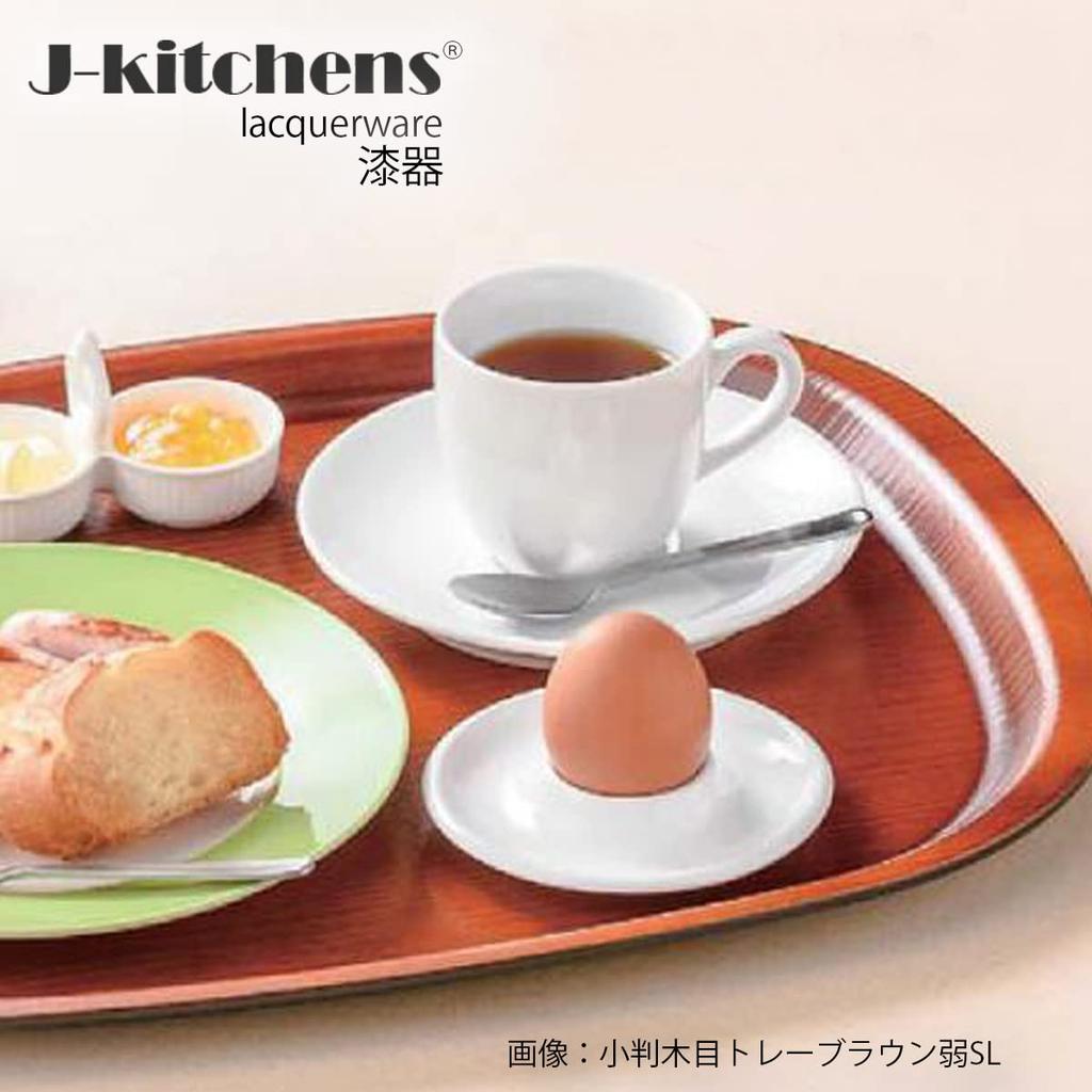 Hergestellt in Handy Oval Holz Olive Hell S x x J-kitchens Platzset, Tablett, Japan, Artikel, 2-Shaku Maserung, Braun, (36cm 28.7cm 2.1cm)