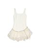 Peulaentigseobiseu Layered Mini Dress - Ivory