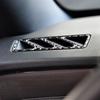For Chevrolet Camaro 2010-2015 Carbon Fiber Dashboard Defogging Air Outlet Panel Trim Cover Car Interior Accessories Sticker