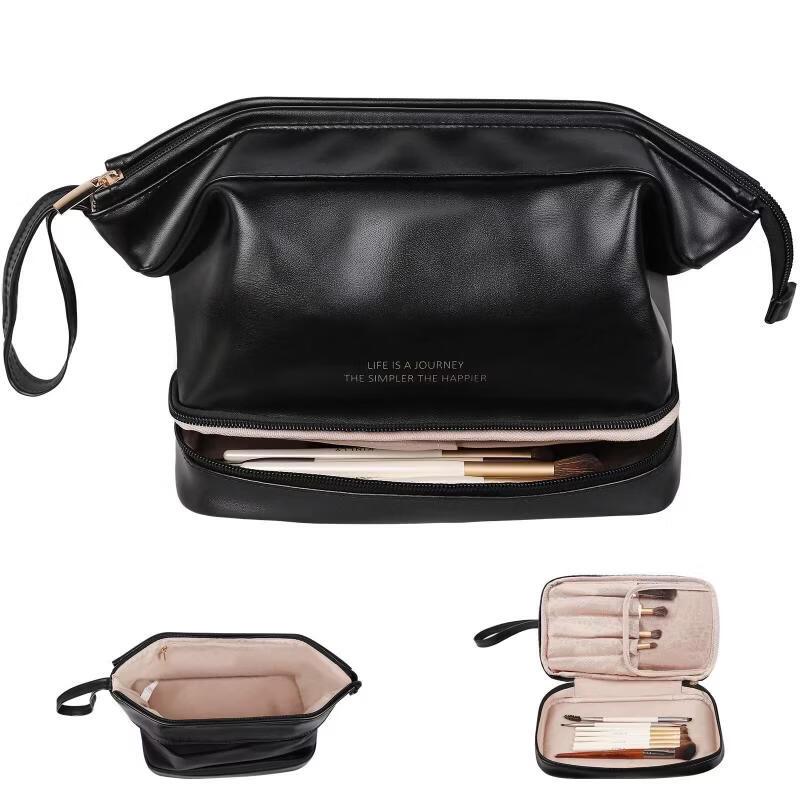 MDNG Cloud Portable Double-Layer Cosmetic Bag