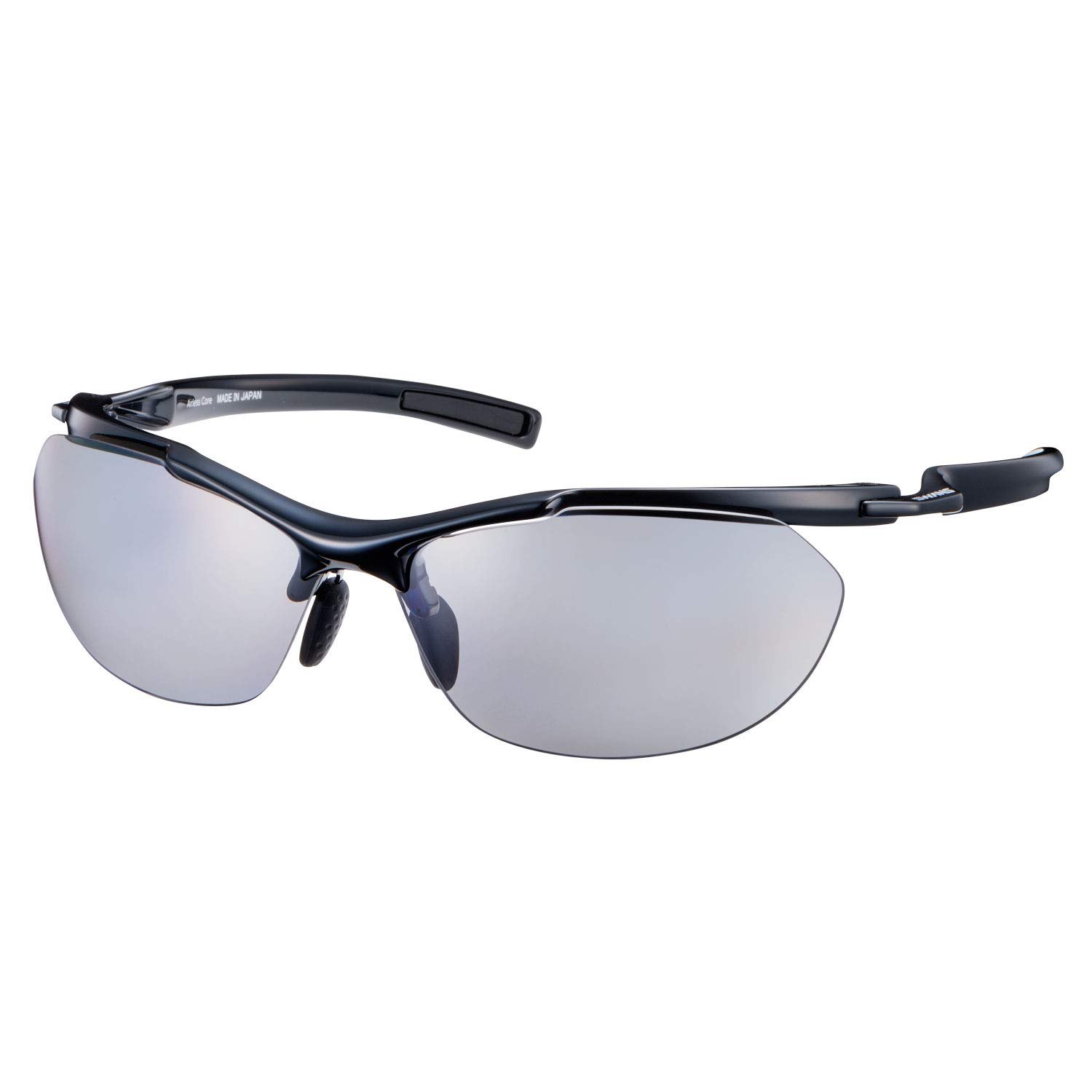 

Sports Sunglasses Made in Japan Polarized Lens one [SWANS] Airless-Core SACR-0051_BK