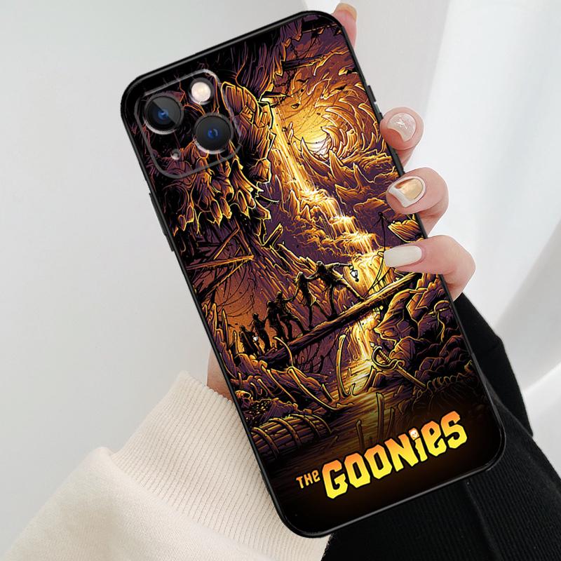 Goonies Phone Case For iPhone 13 14 15 16 Pro Max 11 12 XS XR X Plus Shockproof Bumper Soft Cover