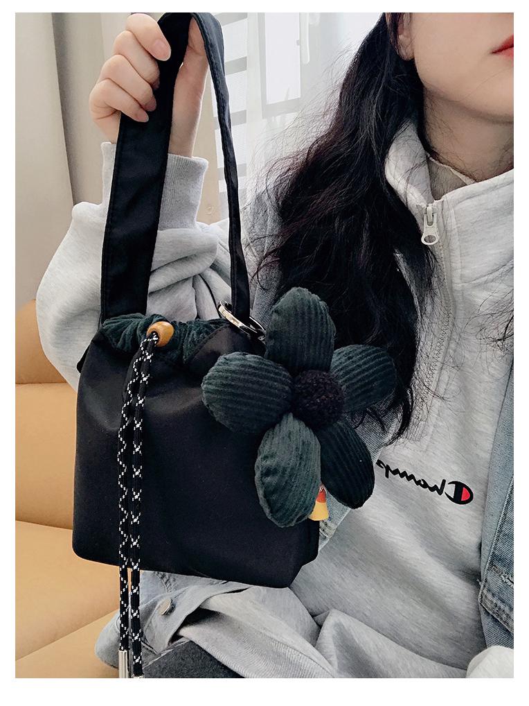 Women's Tricolor Floral Wristlet: High-End Summer Small Handbag & Phone Bag