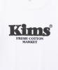 Kimseupeulesikoteunmakes Bam Denim Applique Tee White
