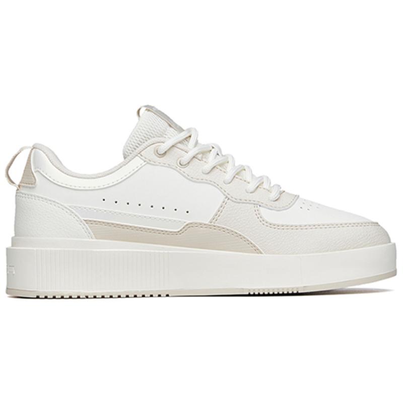 ANTA Skateboard Shoes Women's Low top White/Gray Sneakers 922228012-3