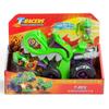 T-RACERS Vehicle Mega Wheels T-REX Action Figure MAGIC BOX