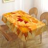 Autumn Maple Pattern Rectangle Table Cloth for Table Decor Kitchen Dining Waterproof Reusable Tablecloth for Tables Party Picnic