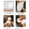 12Pcs Halloween Ghost Pumpkin Lollipop Decoration DIY Candy Packing Cloth with Sticker Decor Kids Gifts Halloween Party Supplies