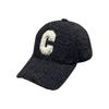 Adult Berber Fleece Baseball Cap Windproof Harajuku Duckbill Cap for Woman Girls Outdoor Hat with Embroidery C Letter