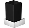 Steinberg 460 Toothbrush Holder, Matte Black, Chrome