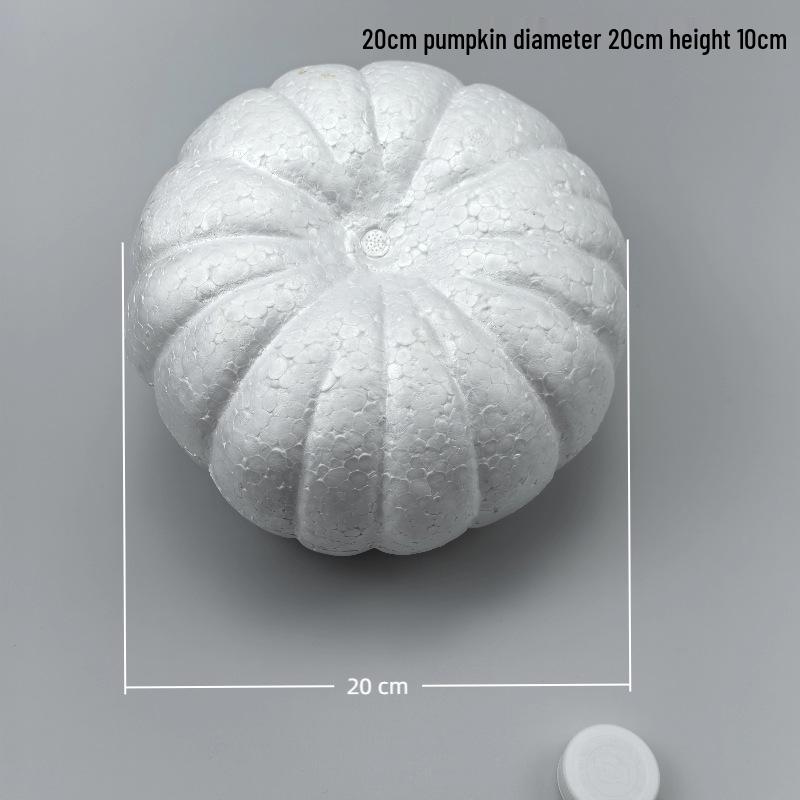 Children's DIY Foam Pumpkin Styrofoam Craft Ball for Early Education