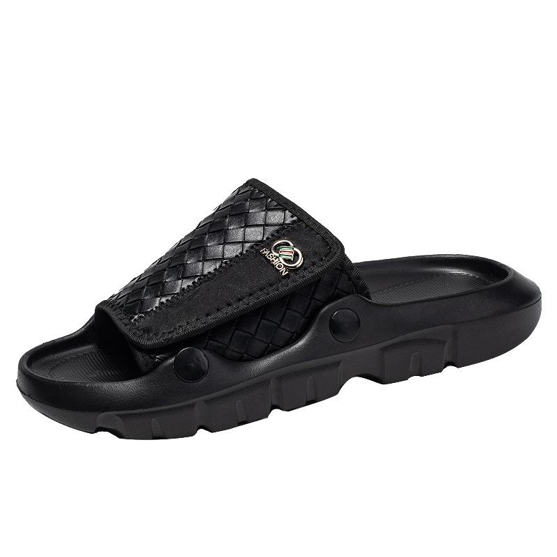 New sandals summer outdoor Velcro lightweight large size beach shoes slippers casual shoes one
