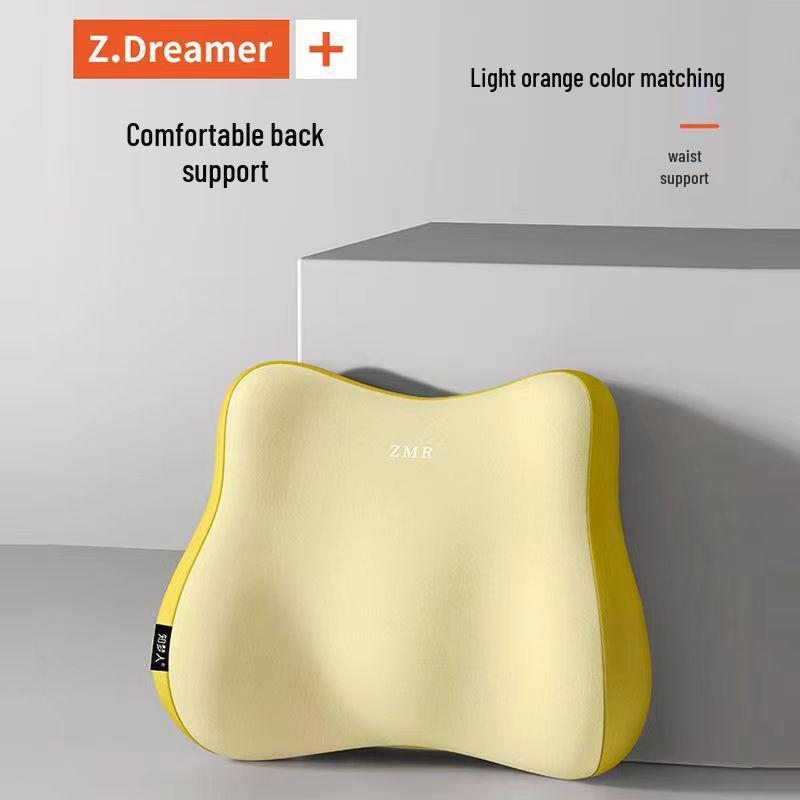 Memory Foam Breathable Office & Student Back Support Cushion