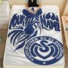 1pz Coperta in Flanella Personalizzata con Nome e Motivo MSV Duisburg Adatta a Tutte le Stagioni per Arredamento Casa Calore e Comfort Regali Regalo Festivo_xia