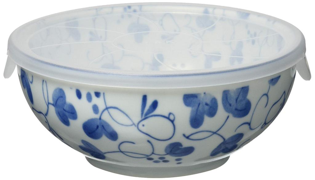 Nádoba na nádoby Mino Ware bez obalu, cca. 16cm barvený králík vhodný do mikrovlnné trouby a myčky nádobí 132-1421