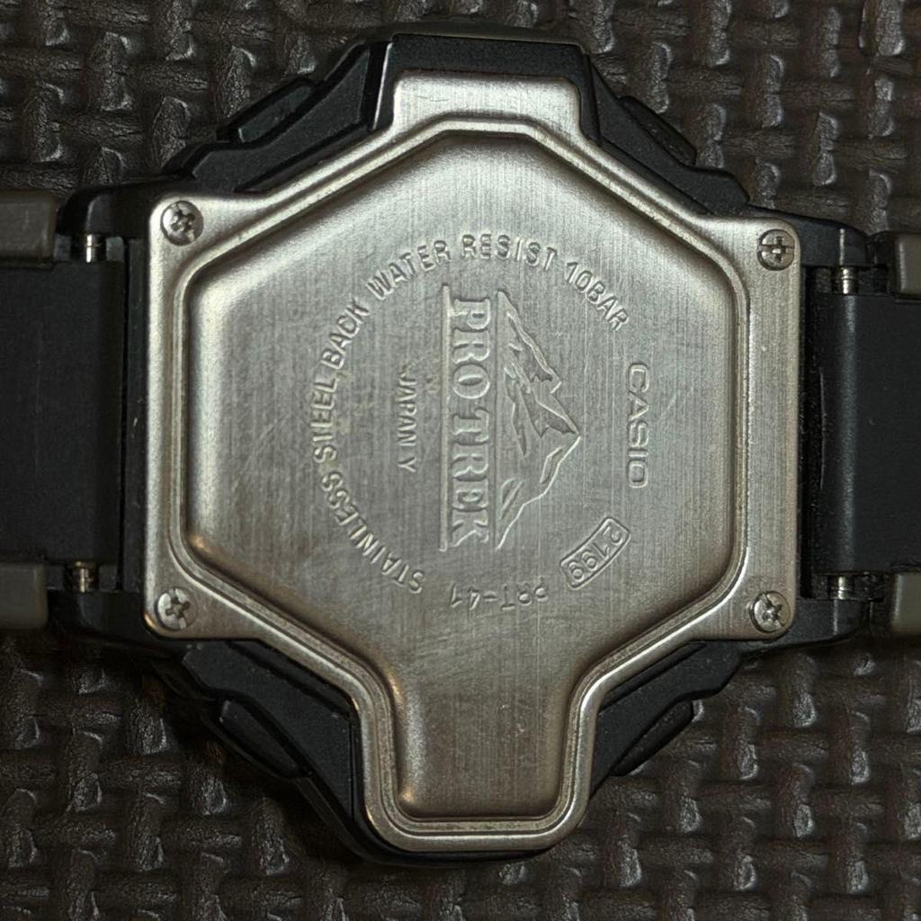 Used Discount CASIO PRO TREK Digital Watch Black