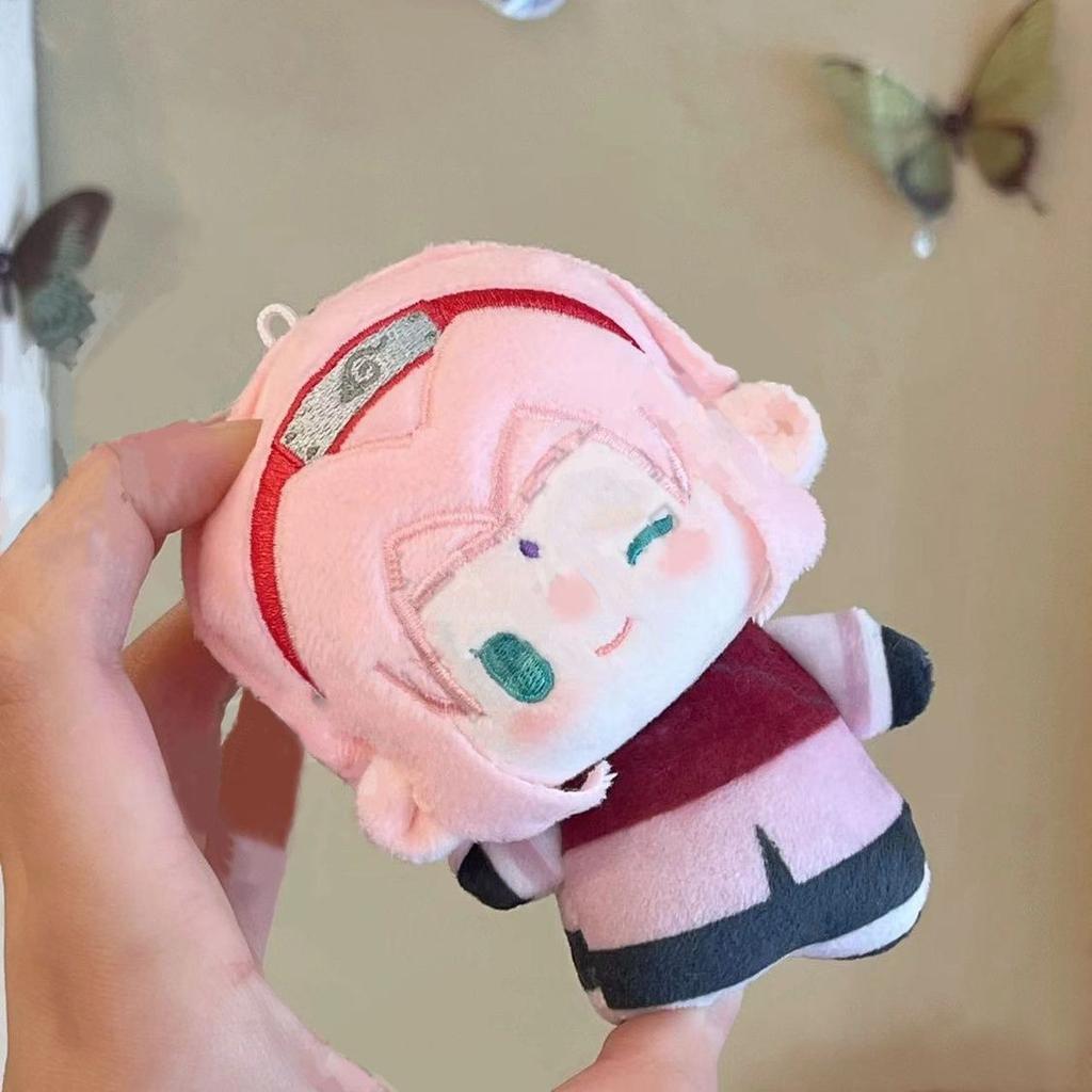 Naruto Sasuke Sakura Kakashi Hinata Peripheral Dolls Plush Toys Decorative Collectibles Cute Holiday Gifts In-Stock Toys