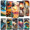 Natürliche Bäume in Bergketten Handyhülle für Samsung Galaxy A17 A16 A15 A14 A13 A57 A56 A55 A54 A53 A37 A36 A35 A34 A33 A26 A