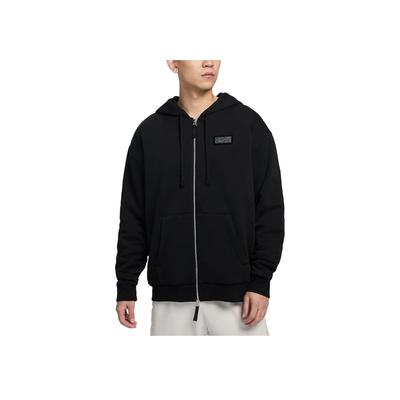 Therma-Fit Devin Booker Fleece Warm Loose Fit Hooded Long Sleeve Jacket Men Jackets Black HJ3898-010
