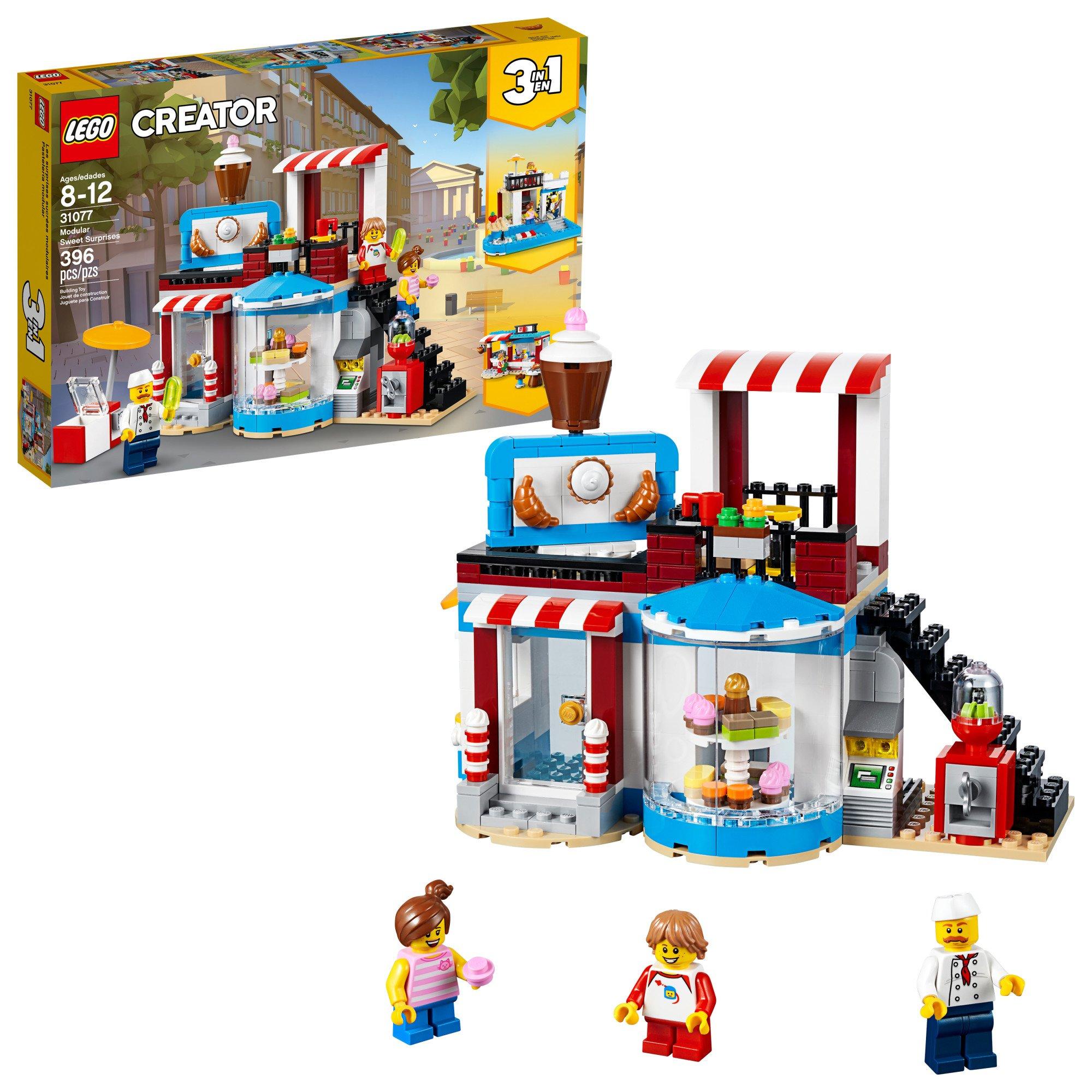 

LEGO Creator 3-in-1 Modular Sweet Surprise 31077 Building Kit, 396 Pieces