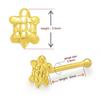 KODY PIERCING 9K Gold Piercing Jewellery Turtle Ball End Nose Pin - Quality Piercing