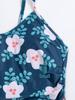 Floral One-Piece Slimming Fashion Women's Bikini Swimsuit