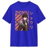 Unisex Unisex Wanderer Cat Neko Cat Long T Shirts Genshin Impact Cotton Clothing Vintage Short Sleeve Crewneck Tees Gift TShirts