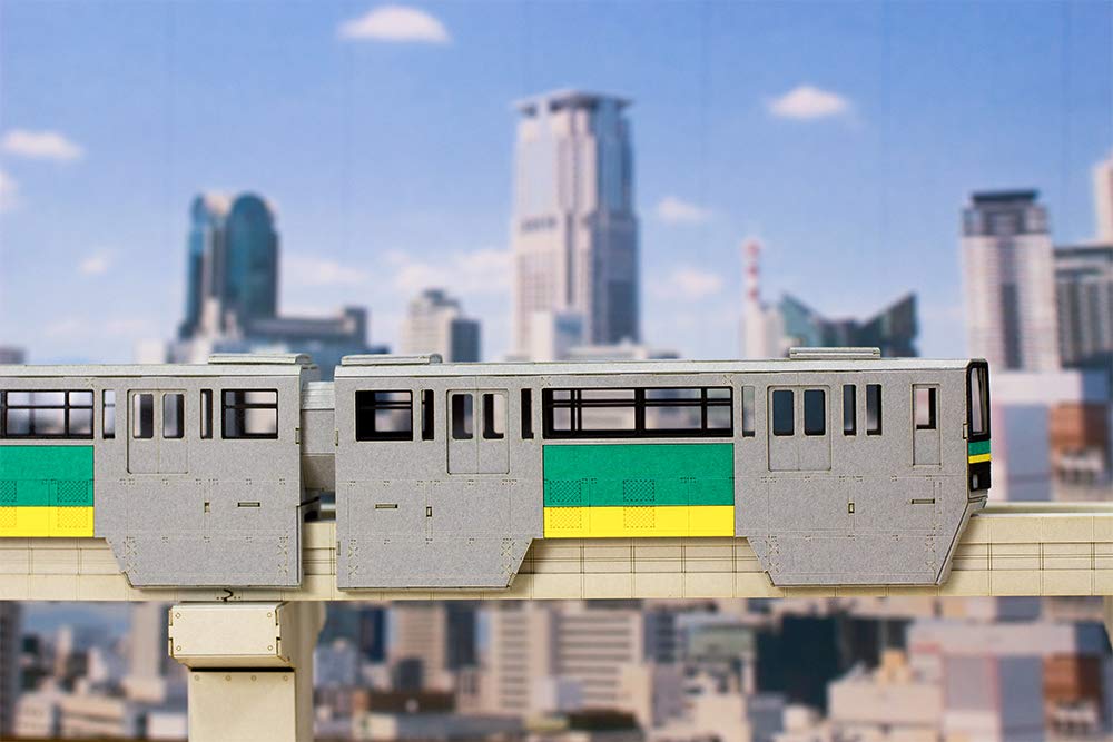 PLUM 05 A Certain Scientific Railgun T Academy City Monorail Scale Paper Craft PP098 Ani-Tecture 1/150